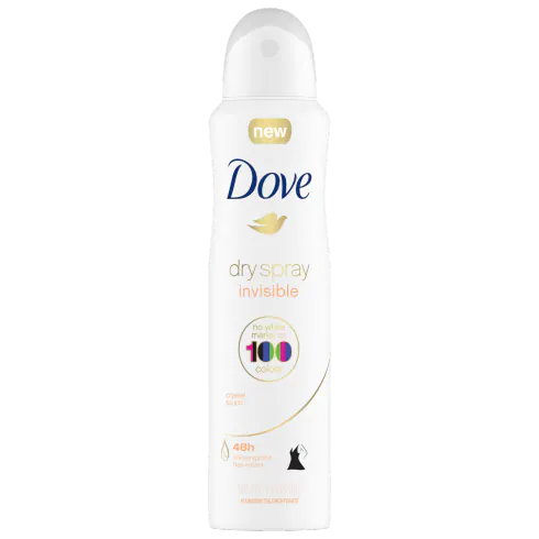 Invisible Dry Spray Crystal Touch Antiperspirant