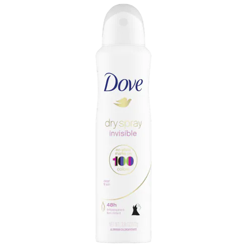 Invisible Dry Spray Clear Finish Antiperspirant