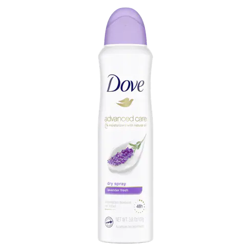 Advanced Care Dry Spray Antiperspirant Deodorant Lavender Fresh