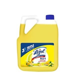 Lizol Disinfectant Surface & Floor Cleaner Liquid, Citrus – 5 Litre | Suitable for All Floor Cleaner Mops | Kills 99.9% Germs| India’s #1 Floor Cleaner