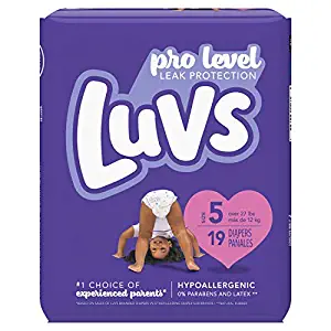 Luvs Luvs Ultra leakguards Diapers Size 5 19 Count, 19 Count