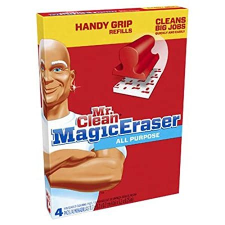Mr Clean Magic Eraser Handy-Grip All Purpose Refills, 4 Count