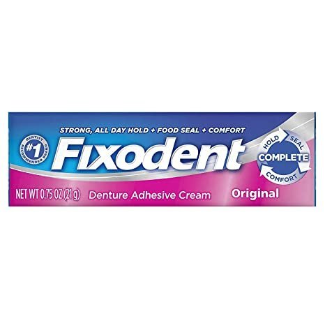 Fixodent Denture Adhesive Cream – Neutral Taste By Fixodent