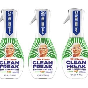 Mr. Clean Clean Freak Deep Cleaning Mist Multi-Surface Spray with Gain Original Scent Starter Kit 16 Ounce (Pack of 3)