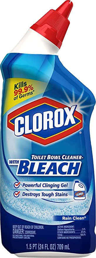 Clorox Toilet Bowl Cleaner with bleach 709 ml