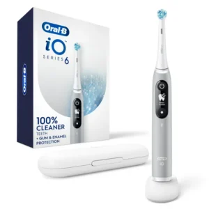 Oral-B IO Series 6 Electric Toothbrush With (1) Brush Head, Gray Opal