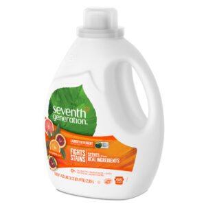 Seventh Generation Liquid Laundry Detergent, Fresh Citrus scent, 66 Loads, 100 oz