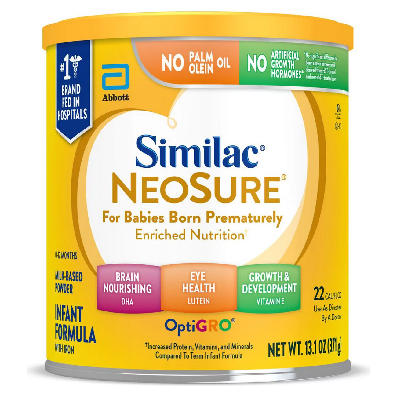 Similac NeoSure Premature Post-Discharge Powder Baby Formula, 13.1-oz Can
