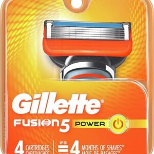 Gillette Fusion5 Men’s Razor Blade Refills, 4 Count