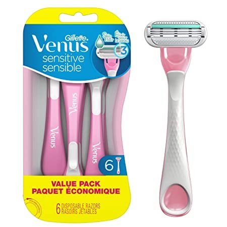 Gillette Venus Sensitive Skin Disposable Women’s Razor 6 Count