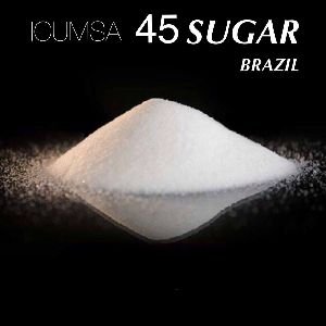 Icumsa 45 refined sugar, Color : Brown, Crystal White