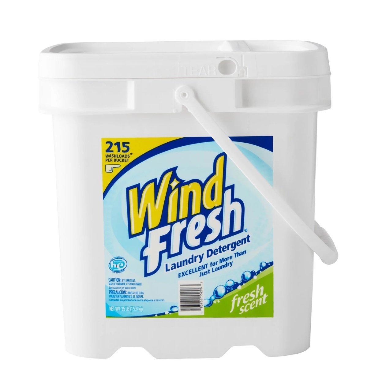 Windfresh Laundry Detergent Powder, Fresh Scent (35 lbs, 215 loads)