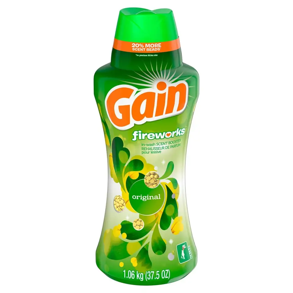 Gain Fireworks In-Wash Scent Booster Beads, Original (37.5 Ounce)
