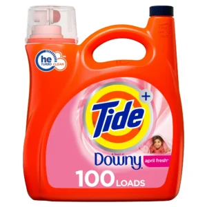 Tide + Downy Liquid Laundry Detergent, April Fresh (150 fl. oz., 110 loads)
