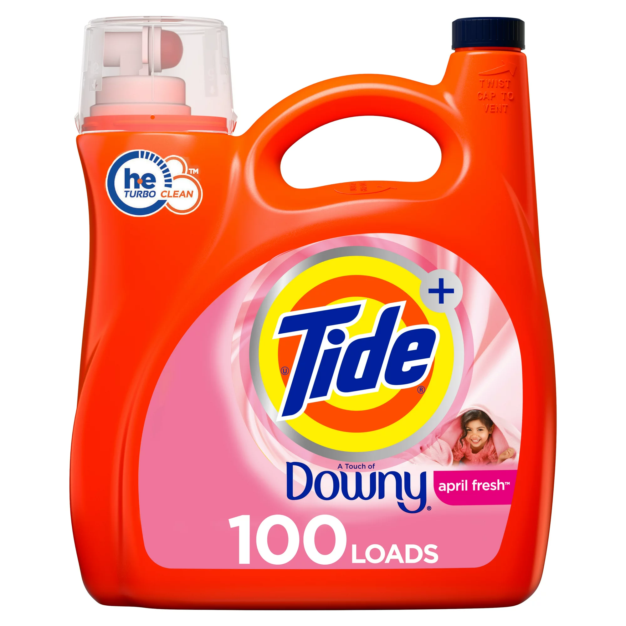 Tide + Downy Liquid Laundry Detergent, April Fresh (150 fl. oz., 110 loads)